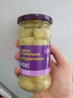 Mängden socker i Artichauts coeurs mini