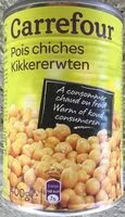 Mängden socker i Pois chiches