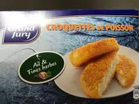 Mängden socker i Croquettes de poisson Ail & Fines herbes