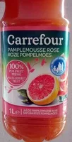 Mängden socker i Jus de pamplemousse rose
