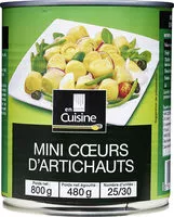 Mängden socker i Mini cœurs d'artichauts