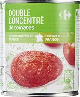 Mängden socker i Double Concentré De Tomates