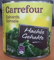 Mängden socker i Épinards