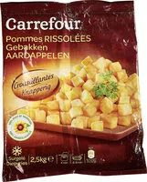 Mängden socker i Pommes rissolées