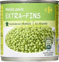 Mängden socker i Petits pois extra fins