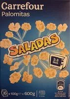 Mängden socker i Palomitas Saladas