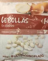 Mängden socker i Oignons En cubes