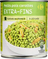 Mängden socker i Petits pois & carottes