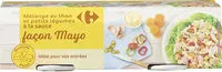 Mängden socker i Mélange au thon et petits légumes à la sauce façon Mayo