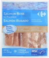 Mängden socker i 4 Filets Saumon Rose du Pacifique
