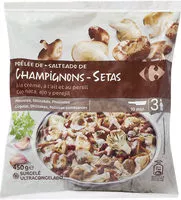 Mängden socker i Poêlée de Champignons À la crème, à l'ail et au persil