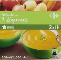 Mängden socker i Velouté aux 8 légumes