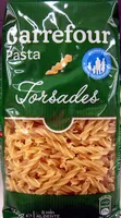 Mängden socker i Pâtes Torsade