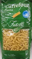 Mängden socker i Fusilli