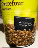 Mängden socker i Lentilles