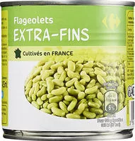 Mängden socker i Flageolets Extra-Fins