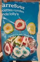 Mängden socker i Sucettes rondes