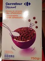 Mängden socker i Boules de céréales au goût chocolat