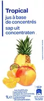 Mängden socker i Tropical jus à base de concentrés
