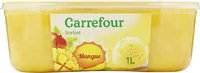 Mängden socker i Sorbet parfum Mangue