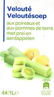 Mängden socker i Velouté aux poireaux et aux pommes de terre
