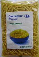 Mängden socker i Macaroni - Pâtes alimentaires au blé dur de qualité supérieure