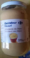 Mängden socker i Moutarde de Dijon
