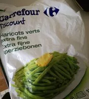 Mängden socker i Haricots vert surgelé