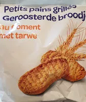 Mängden socker i Petits pains grillés au froment