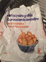 Mängden socker i Petits pains grillés au blé complet