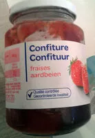 Mängden socker i Confiture de fraises