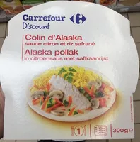 Mängden socker i Colin d'Alaska sauce citron et riz safrané