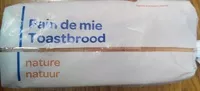 Mängden socker i Pain de mie nature