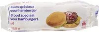 Mängden socker i Pains spéciaux pour hamburger