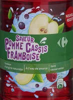 Mängden socker i Saveur pomme cassis framboise
