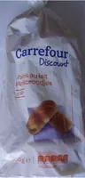 Mängden socker i Melk broodjes - Pains au lait