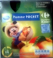 Mängden socker i Pomme Pocket (x 4)