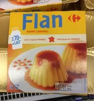 Mängden socker i Flan Nappé Caramel