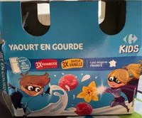 Mängden socker i Gourdes de yaourt source de calcium et de vitamine D