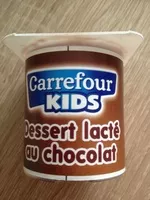 Mängden socker i Dessert lacté au chocolat