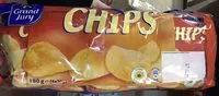 Mängden socker i Chips