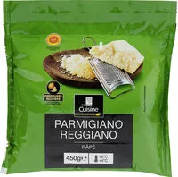 Mängden socker i Parmigiano reggiano