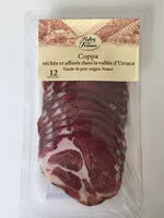 Mängden socker i Coppa séchée et affinée dans la vallée d'Urtaca Viande de porc origine France