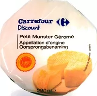 Mängden socker i Petit Munster Géromé