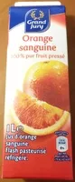 Mängden socker i Orange sanguin 100 % pur fruit pressé