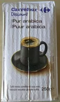 Mängden socker i PUR ARABICA