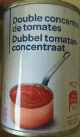 Mängden socker i Double concentré de tomates