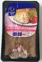 Mängden socker i Galette de blé noir et froment