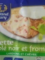 Mängden socker i Galette de blé noir et fromage Lardons et Chèvre