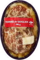 Mängden socker i Terrine De Sanglier